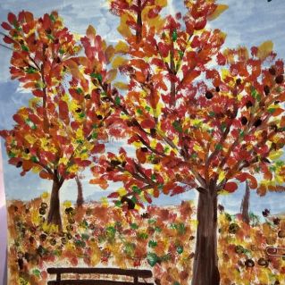 Осень  в парке