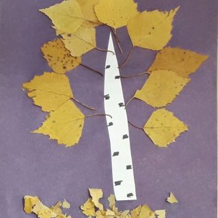 "Осенняя берёзка"