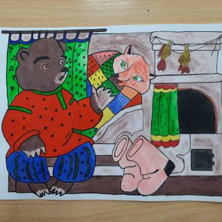 "Лиса и медведь"