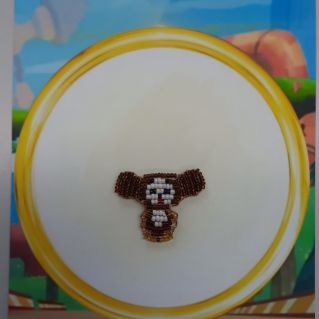 Чебурашка из бисера