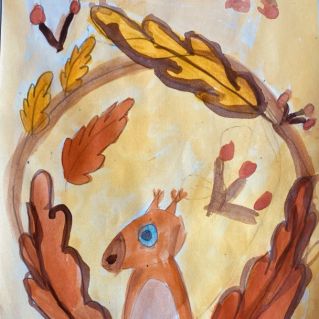 Запасливая Белка