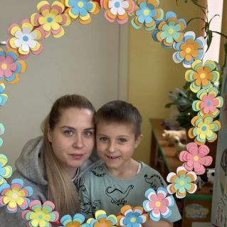 Открытка маме