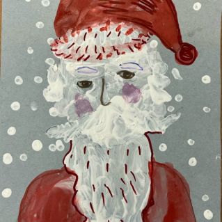 "Портрет  Деда  Мороза