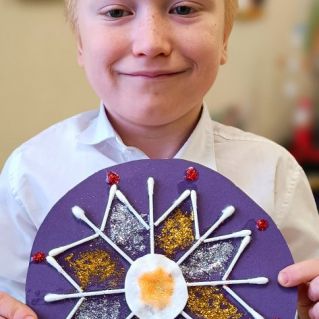 "Новогодняя снежинка "