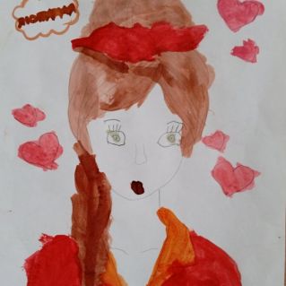 "Любимая мамочка"