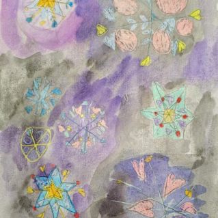 Снежные цветы