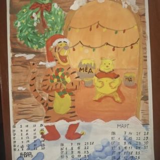 винни пух и зима