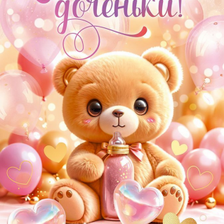 Милой мамочке от всего сердца