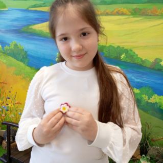 Брошь для мамочки