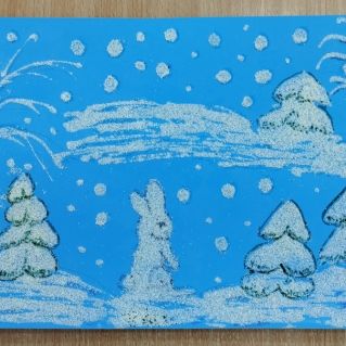 "В зимнем лесу"