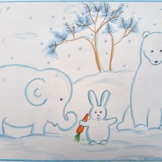 "Снежные зверюшки"