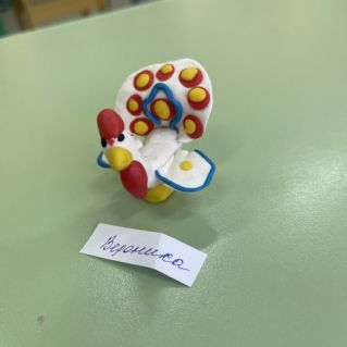 "Инднюк по мотивам Дымковской игрушки"