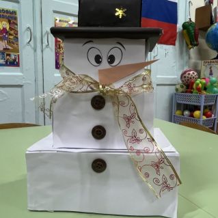 Это чудо Снеговик!