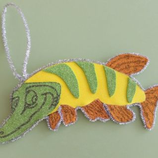 Новогодняя игрушка ,, Шука,,