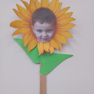 Магнит-открытка "Мама-солнышко мое, я - подсолнышек ее"