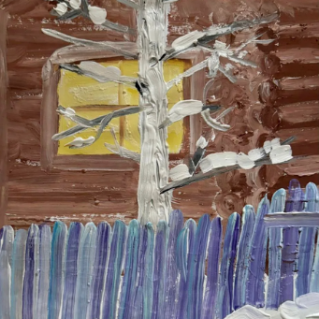 "Белая береза под моим окном..."