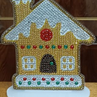 "Пряничный домик" (алмазная мозаика)
