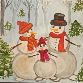 Семья Снеговиков