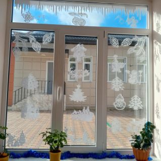 Новогодние окна