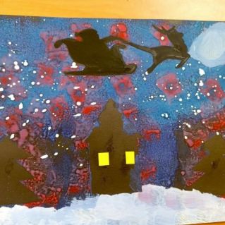 Дед Мороз к нам мчится