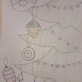 "Новогодняя открытка"