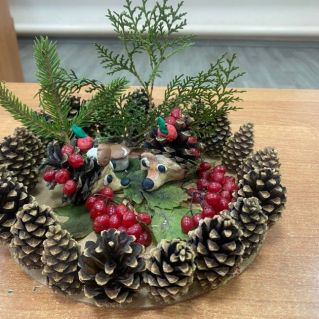 "На лесной полянке"