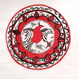 "Мезенская роспись"