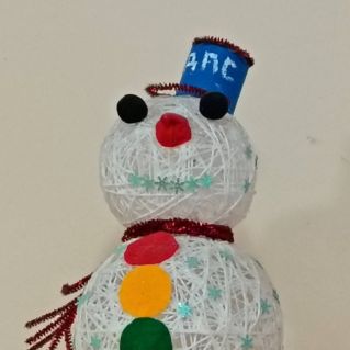 Снеговик "Счастье"