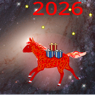 анимированная открытка "Новогодняя магия"