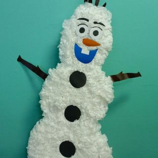 Весёлый снеговик