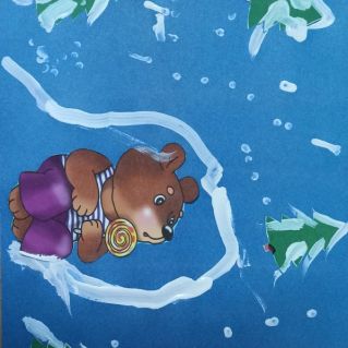 Берлога для медвежонка