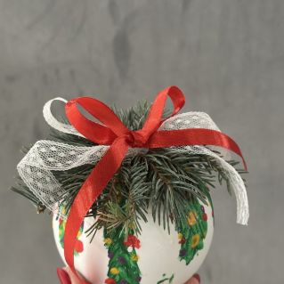 Новогодняя игрушка на елку