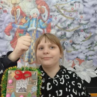 Новогодняя фоторамка