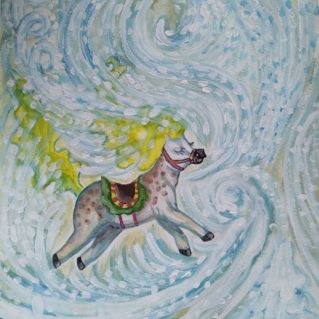 "Снежная метель", рисунок  герой года