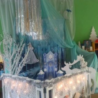 Инсталяция "Царство Снежной Королевы"