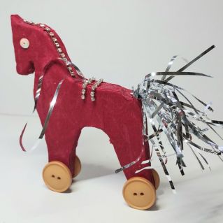 Лошадка (игрушка на ёлку)