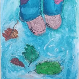 Осенние лужи