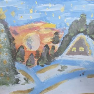 Зимний вечер