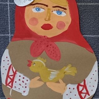 Милая матрёшка.