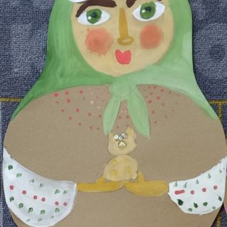 Милая матрёшка.