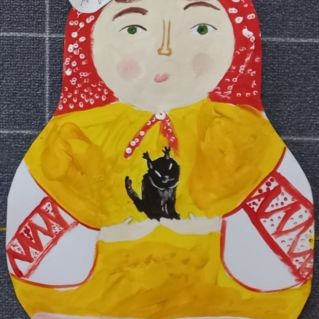 Милая матрёшка.