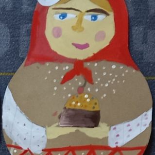 Милая матрёшка.