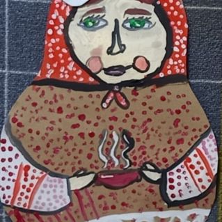 Милая матрёшка.