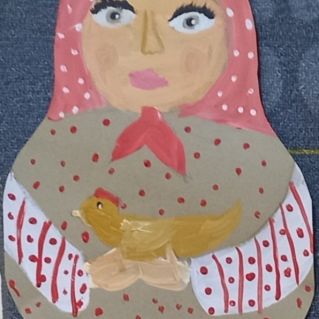 Милая матрёшка.