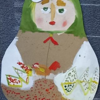 Милая матрёшка.