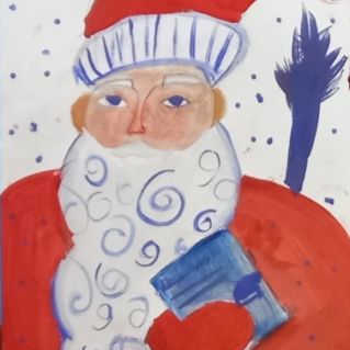 Добрый Дед Мороз.