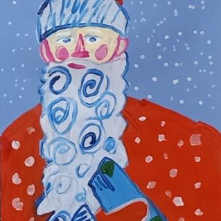 Добрый Дед Мороз.