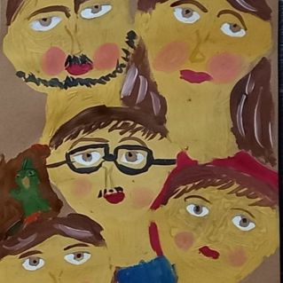 Моя любимая семья.