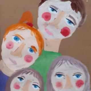 Моя любимая семья.