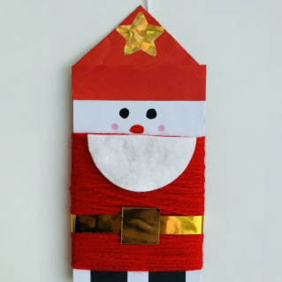 Новогодняя игрушка "Дед мороз", декоративный сувенир праздничного интерьера